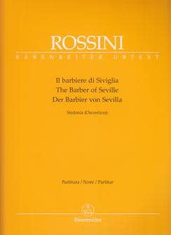 Rossini Gioachino Il Barbiere Di Siviglia ouverture Conducteur