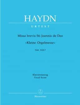 Haydn J Missa Brevis St Joannis De Deo Little Organ Mass Hobxxii7 Reduction Chant Piano