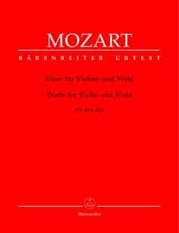 Mozart Wa Duos Kv 423 424 Violon Alto