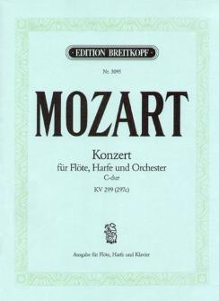 Mozart Wa Concerto Do Majeur Kv 299 Flute Harpe Piano