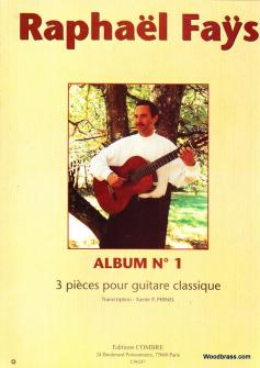 Fays Raphael Album N°1 3 Pieces Guitare