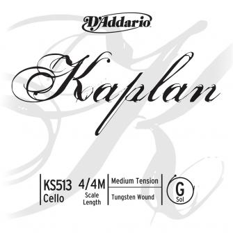 Kaplan Violoncelle 44 Corde De Sol Mediumacier File Tungsten