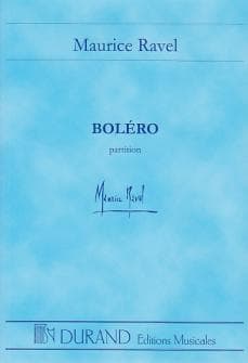 Ravel Bolero partition Poche