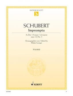Schubert Franz Impromptu Op Posth 142 D 9352 Piano