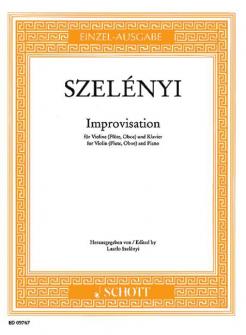 Szelenyi Istvan Improvisation Violin flute Oboe And Piano