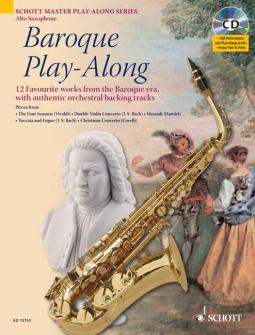 Baroque Play along Alto Saxophone