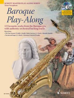 Baroque Play along Tenor Saxophone