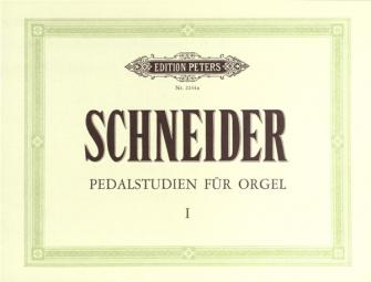 Schneider Johann 69 Pedal Studies Vol1 Op67 Organ