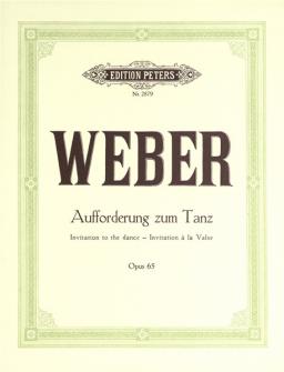 Weber Carl Maria Von Invitation To The Dance Db Op65 Piano