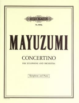 Mayuzumi Toshiro Concertino For Xylophone And Orchestra Percussion