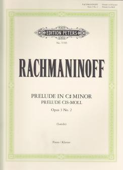 Rachmaninoff S Prelude In C Sharp Minor Op 3 N° 2 Piano