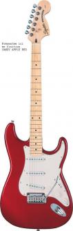 Stratocaster Touche Erable Candy Apple Red