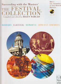 Festival Collection Book6 Late Inter Early Adv Repertoire Cd