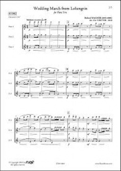 Wagner R Marche Nuptiale De Lohengrin Trio De Flutes
