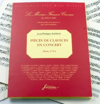 Rameau Jp Pieces De Clavecin En Concert Fac simile Fuzeau