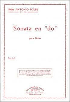 Soler Pa Sonate En Ut Majeur Presto Clavecin