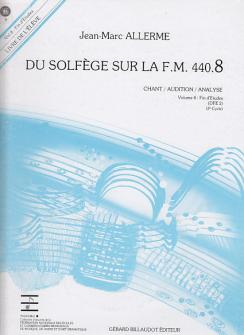 Allerme Jean marc Du Solfege Sur La Fm 4408 Chant Audition Analyse Cd eleve