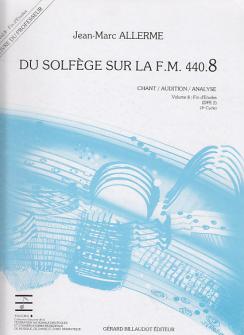 Allerme Jean marc Du Solfege Sur La Fm 4408 Chant Audition Analyse professeur