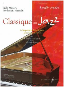 Urbain Benoit Classique Au Jazz Vol1 Piano