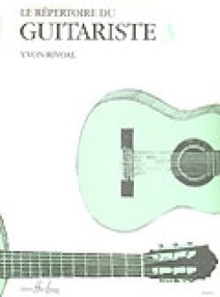 Rivoal Yvon Repertoire Du Guitariste Vol3