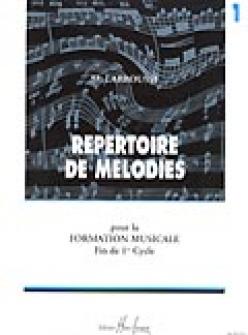 Labrousse Marguerite Repertoire De Melodies Vol1