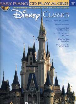 Easy Piano Cd Play Along Vol23 Disney Classics Cd Piano