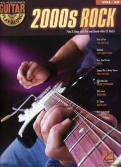 Guitar Play Along Vol42 2000s Rock Cd Guitar Tab