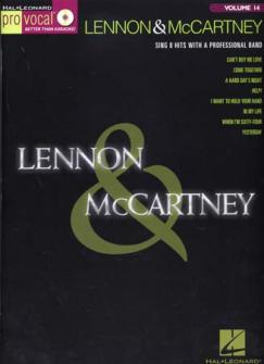 Pro Vocal Vol14 Lennon Mccartney Cd