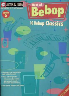 Jazz Play Along Vol05 10 Bebop Classics Bb Eb C Inst Cd