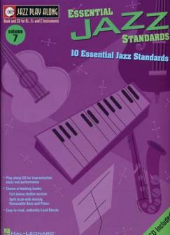 Jazz Play Along Vol07 Essential Jazz Standards Bb Eb C Inst Cd