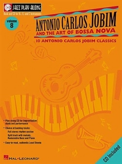 Jazz Play Along antonio Carlos Jobim Vol 8 Pour Vents