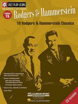 Jazz Play Along Vol15 Rodgers Hammerstein Bb Eb C Inst Cd
