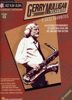 Jazz Play Along Vol43 Gerry Mulligan Bb Eb C Inst Cd