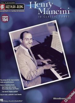 Jazz Play Along Vol154 Henry Mancini Bb Eb C Inst Cd