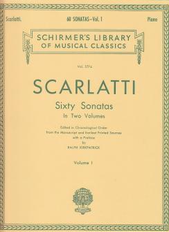 Scarlatti D 60 Sonatas Vol 1 Clavecin piano