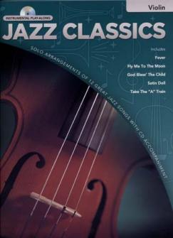 Jazz Classics Instrumental Play Along Cd Violon