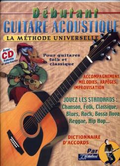 Debutant Guitare Acoustique Rebillard Tab Cd