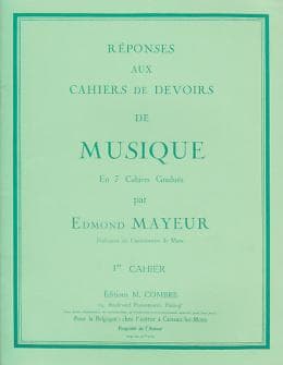 Mayeur Edmond Reponses Aux Cahiers De Devoirs Vol1