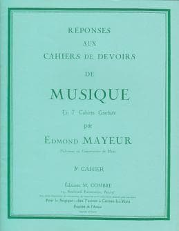 Mayeur Edmond Reponses Aux Cahiers De Devoirs Vol3