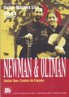 Dvd Guitar Masters Live Newman Oltman Guitar Duo Cantos De Espana