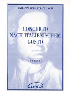 Bach Js Concerto Italien Clavecin