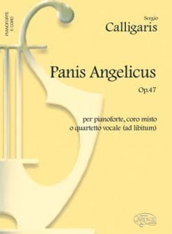 Calligaris Sergio Panis Angelicus Choeur Piano