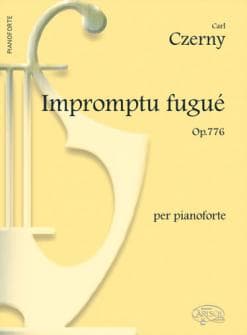 Czerny Carl Impromptu Fugue Op776 Piano