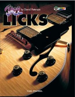 Peterson David Jazz Licks Cd Guitare