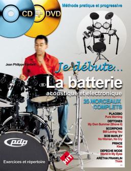 Fanfant Jp Je Debute La Batterie Acoustique Et Electronique Cd Dvd