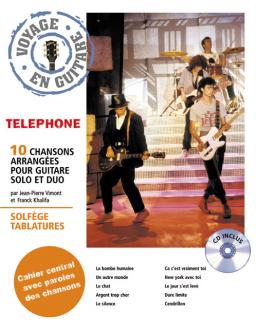 Telephone Voyage En Guitare Cd Guitare Tab