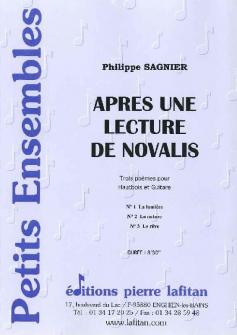 Sagnier Philippe Apres Une Lecture De Novalis Ensemble Mixte