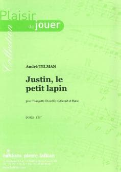 Telman Andre Justin Le Petit Lapin Trompette Sib Ou Ut Ou Cornet Et Piano