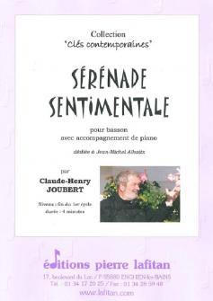 Joubert Claude henry Serenade Sentimentale Basson Et Piano