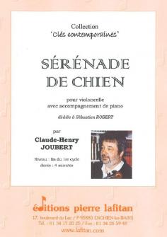 Joubert Claude henry Serenade De Chien Violoncelle Et Piano